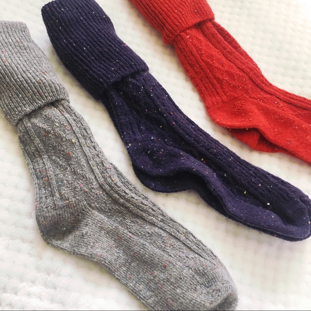 *2 for $15* NWOT knee high socks